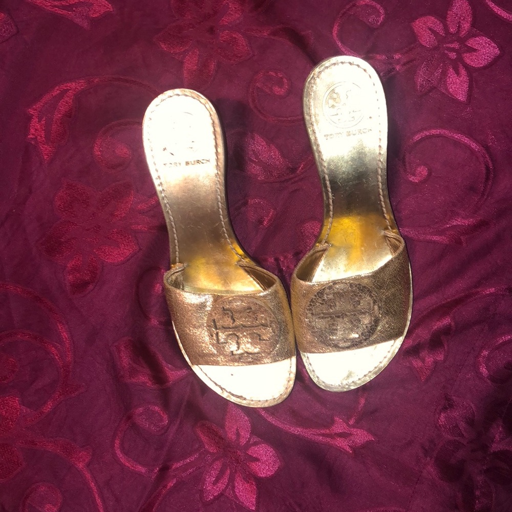 Tory Burch slip on sandals